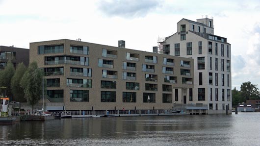 Neubau in Harburg Hafen