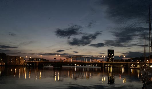 Die Brücke in Sonderburg