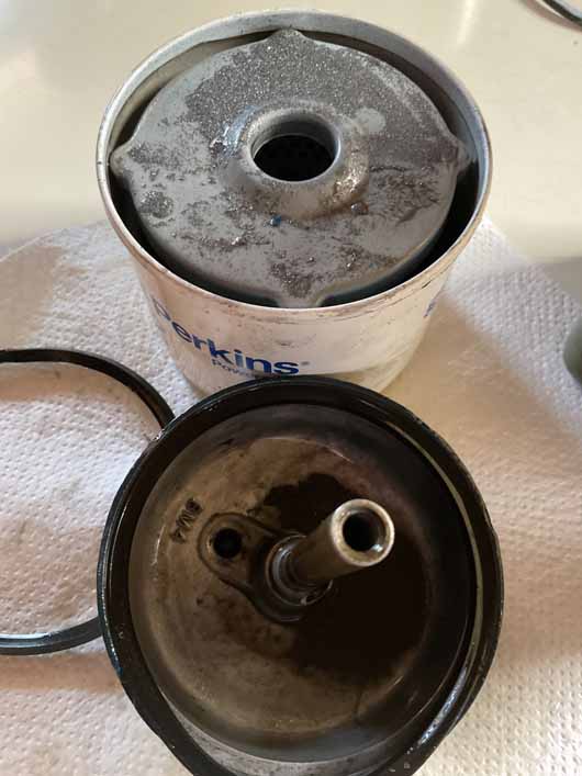 Gries im Dieselfilter