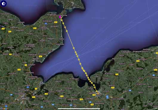 Route Marine Traffic