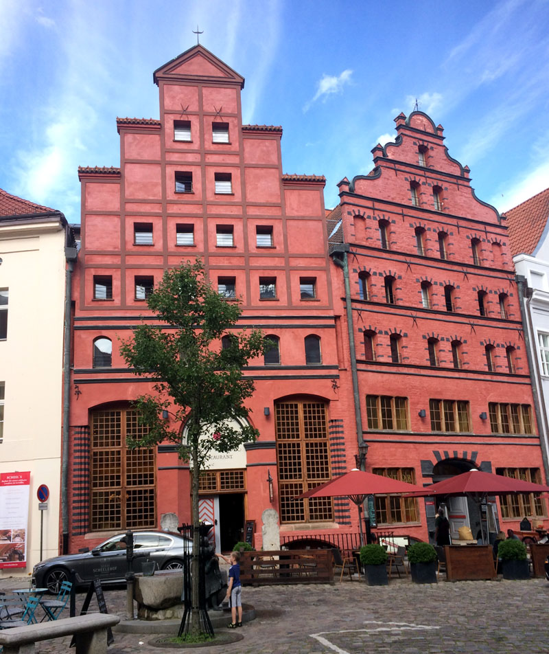 Der Marktplatz in Stralsund