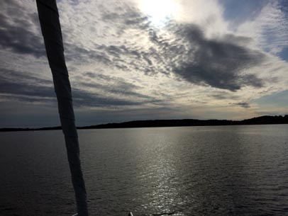 Wir lassen Sandwig auf Styrsö hinter uns