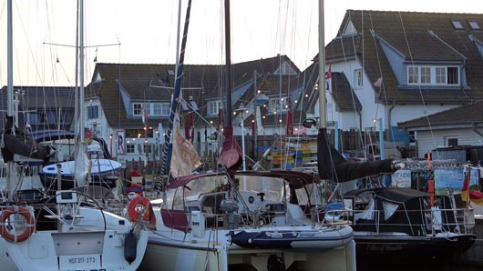 Boote in Vitte, Hiddensee