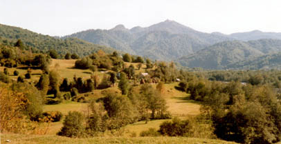 Bergland im Kosovo