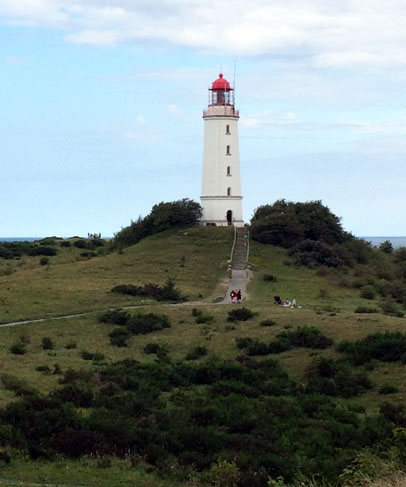 Hiddensee Leuchtturm auf dem Dornbusch