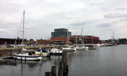 Lübeck The New Port