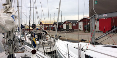 Torekov, Fischereihafen, Schweden