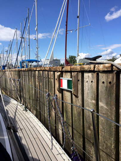 Travemünde, Fischereihafen außen